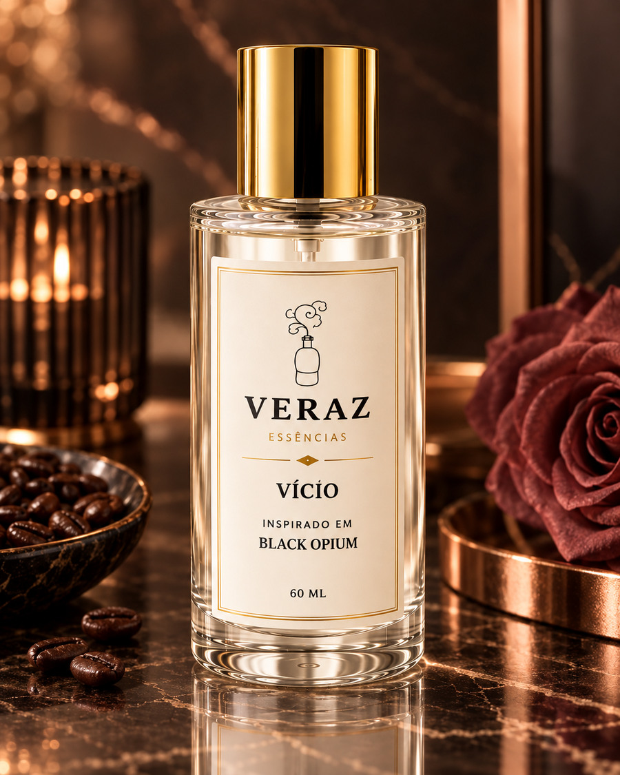 Frasco do perfume Vício