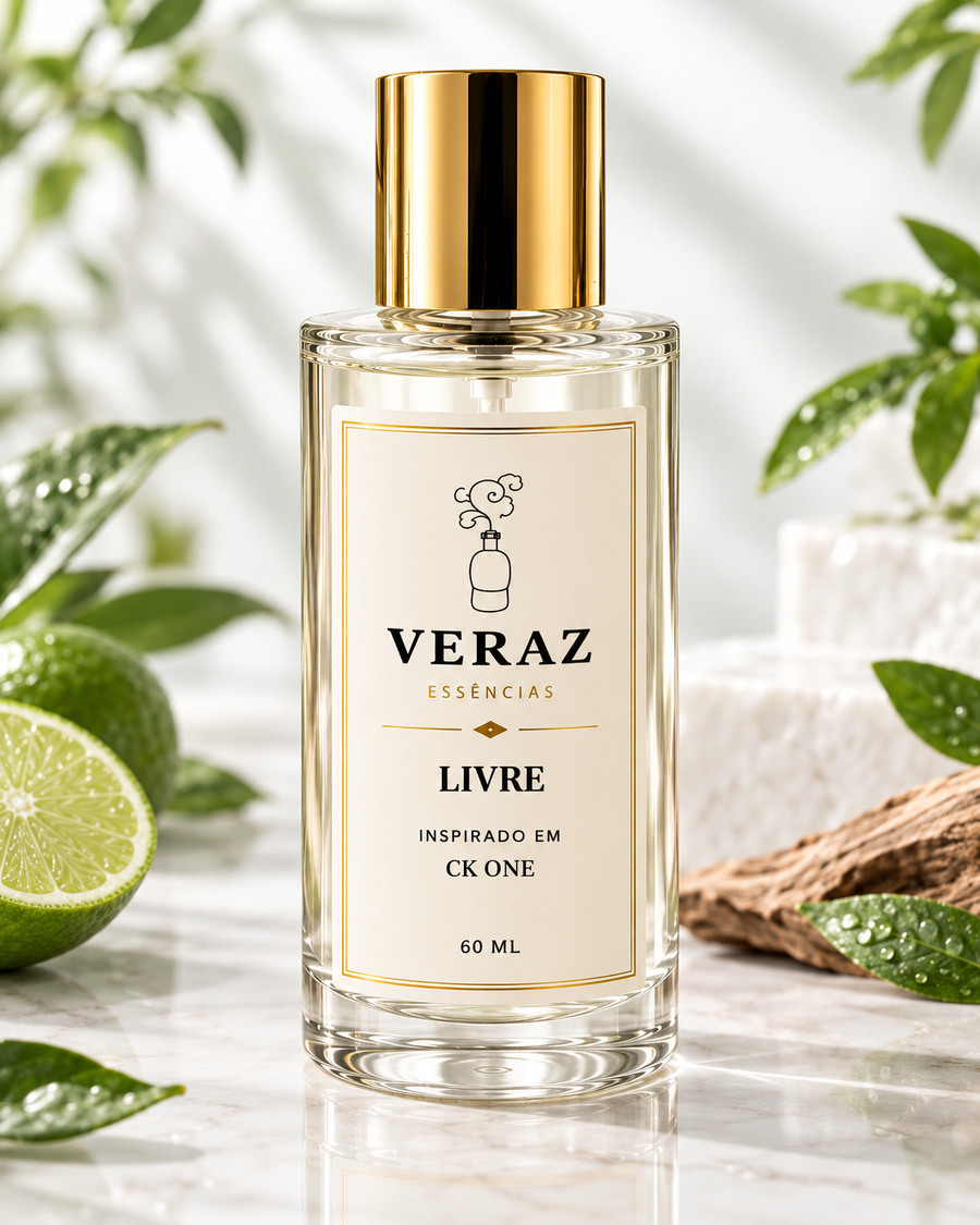 Frasco do perfume Livre