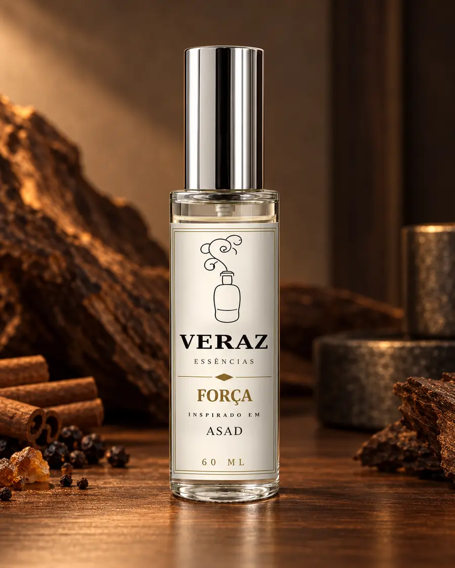 Frasco do perfume Força