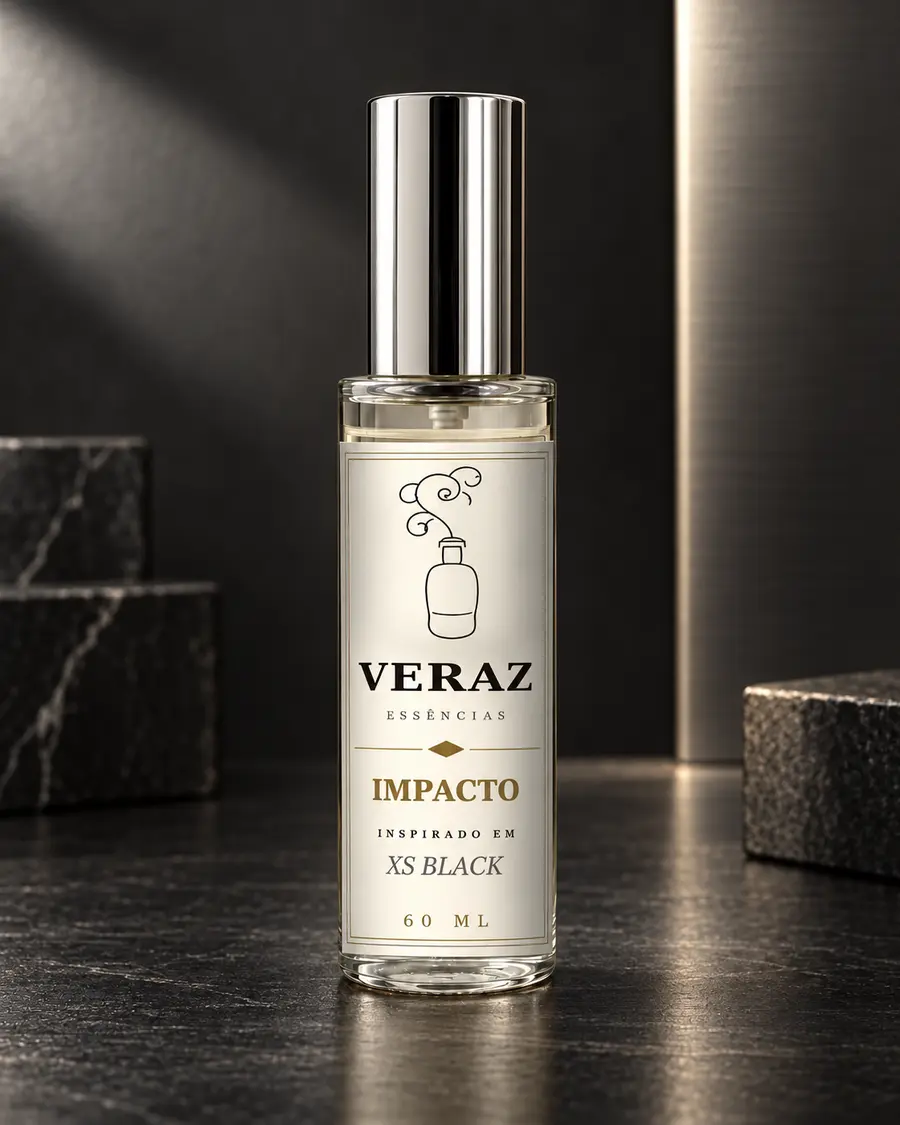 Frasco do perfume Impacto