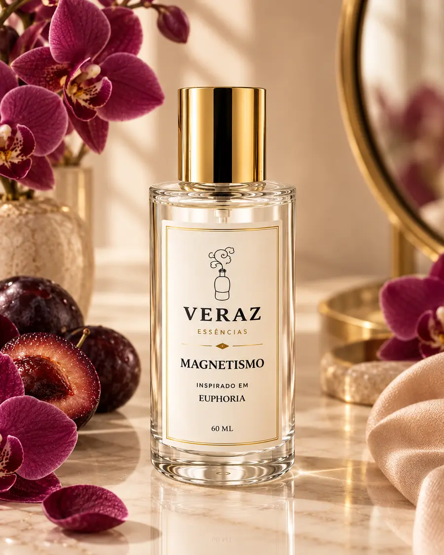 Frasco do perfume Magnetismo